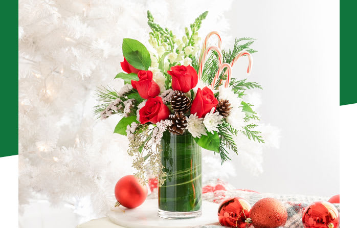 Teleflora's Festive Pines Bouquet