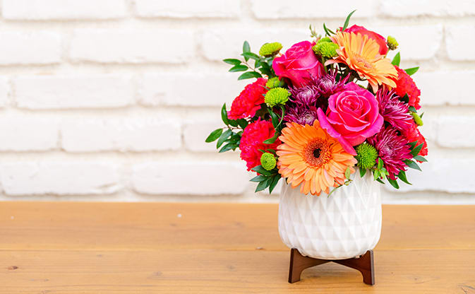 Teleflora's Mid Mod Brights Bouquet