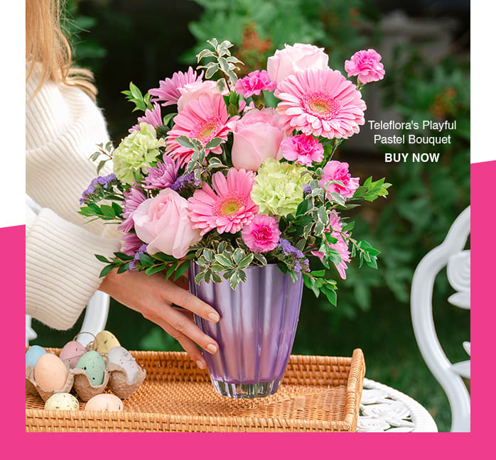 Teleflora's Playful Pastel Bouquet