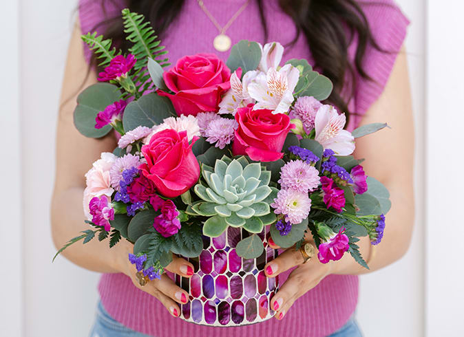 Teleflora's Bedazzling Beauty Bouquet