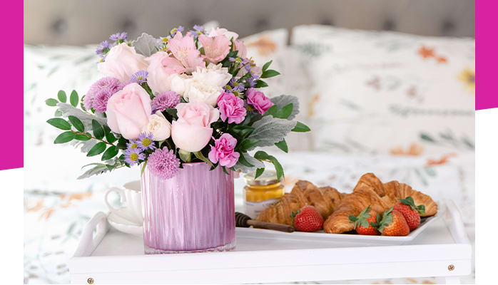 Teleflora's Rosy Pink Bouquet
