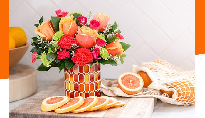 Teleflora's Citrus Dream Bouquet
