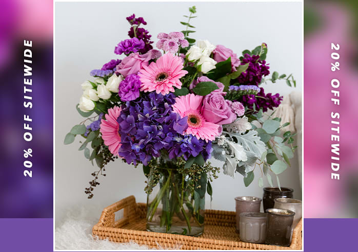 Magnificent Mauves Bouquet