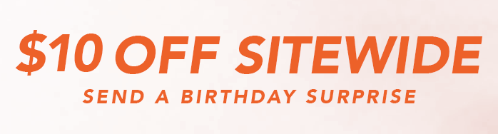 $10 OFF SITEWIDE