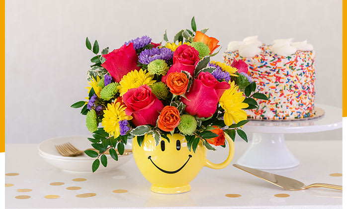 Teleflora's Choose Happy Bouquet