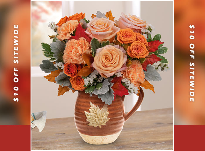 Teleflora's Golden Rose Bouquet