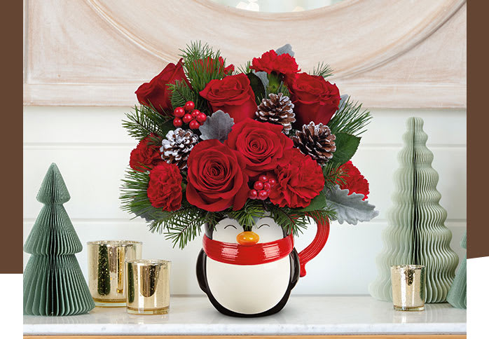 Teleflora's Send a Hug North Pole Penguin