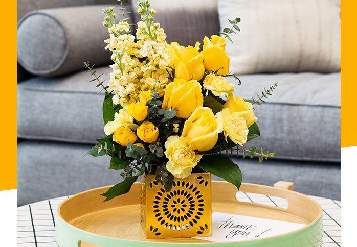 Teleflora's Shimmer Of Thanks Bouquet