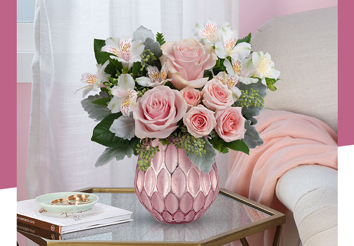 Teleflora's Pink Pastel Bouquet