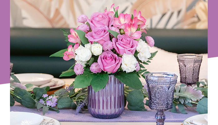Teleflora's Lavender In Bloom Bouquet