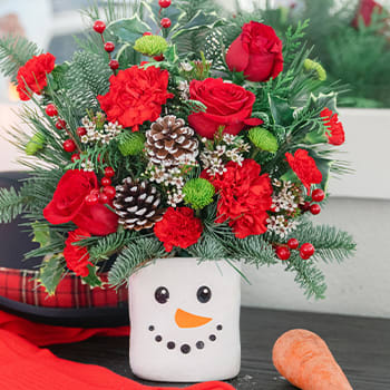 Teleflora's Festive Frosty Bouquet