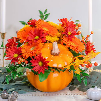 Teleflora's Country Pumpkin