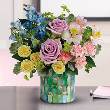 Teleflora's Stained Glass Blooms Bouquet