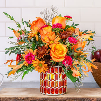 Teleflora's Autumn Aglow Bouquet