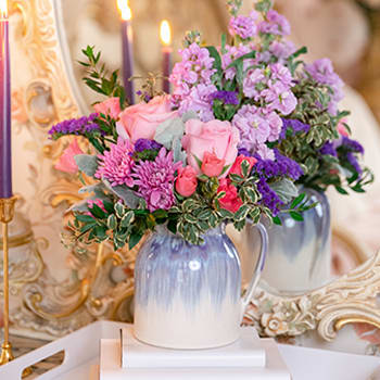 Teleflora's Pour On The Pretty Bouquet