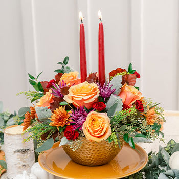 Teleflora's Gleaming Autumn Bouquet