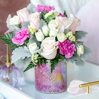 Teleflora's Rosy Quartz Bouquet