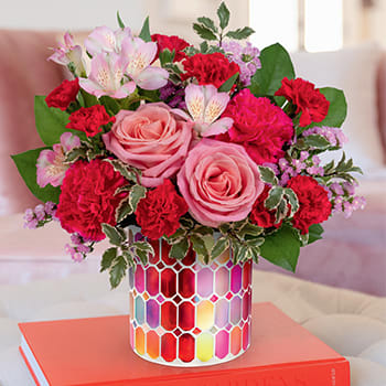 Teleflora's Charming Mosaic Bouquet