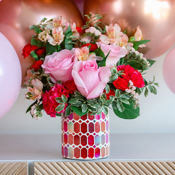 Teleflora's Charming Mosaic<br> Bouquet