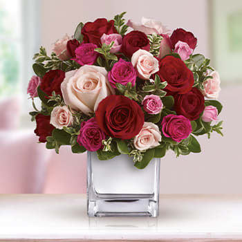 Teleflora's Love Medley Bouquet with Red </br>Roses