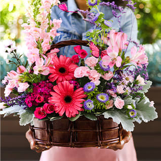 Country Basket Blooms