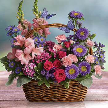 Country Basket Blooms