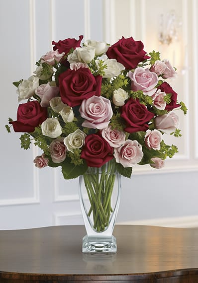 Cupid's Creation with Red Roses<br>by Teleflora