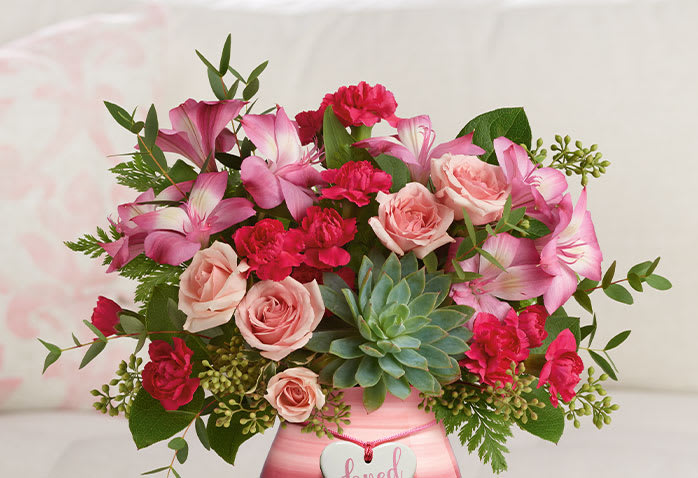 Teleflora's Cross<br>My Heart Bouquet