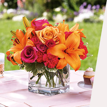 100% LOCAL FLORIST ARRANGED AND DELIVERED