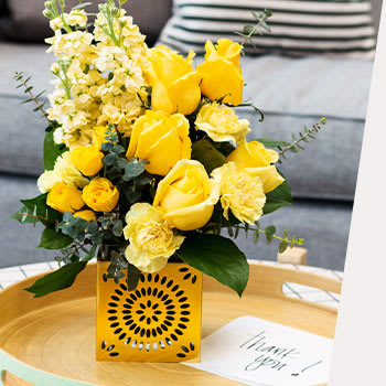 Say Thanks <br> with Flowers 