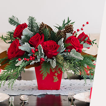 SEND A JOYOUS<br>CENTERPIECE