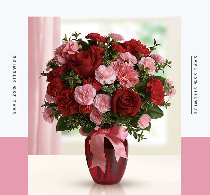 Dance with Me Bouquet with Red Roses