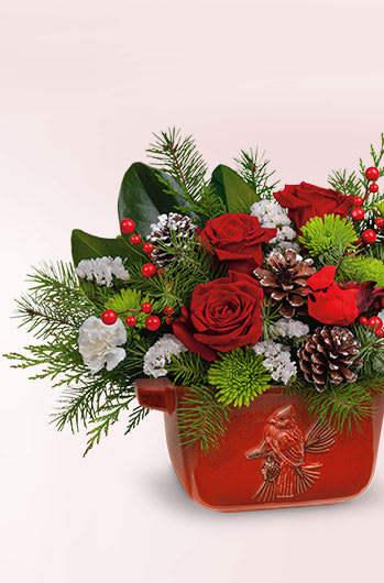 Winter Blooms Centerpiece