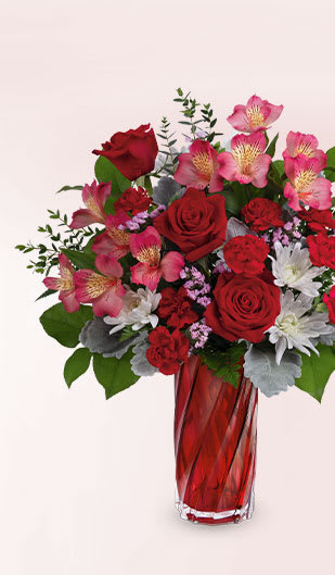Teleflora's Sweet Thoughts Bouquet with Red <br> Roses