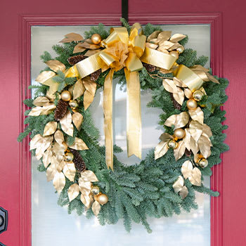 Glitter & Gold Wreath