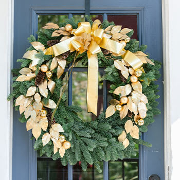 Glitter & Gold Wreath