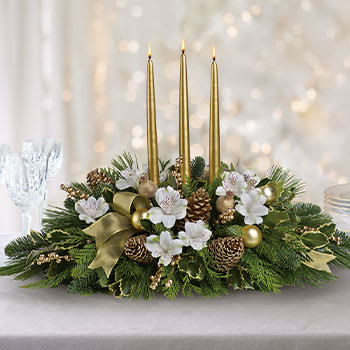Royal Christmas Centerpiece