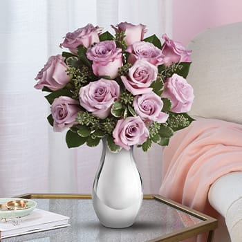 Teleflora's Roses and Moonlight Bouquet