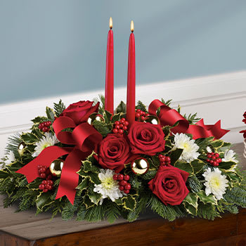 Holiday Shimmer Centerpiece
