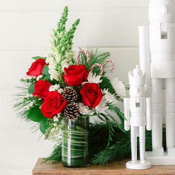 Teleflora's Festive Pines Bouquet
