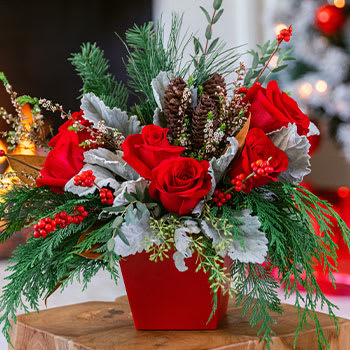 Winter Blooms Centerpiece