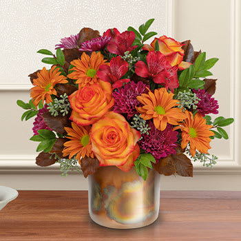 Teleflora's Harvest Blooms Bouquet