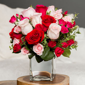 Teleflora's Love Medley Bouquet with Red Roses