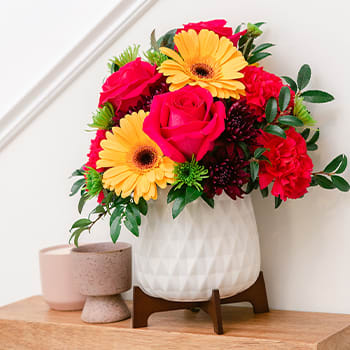 Teleflora's Mid Mod Brights Bouquet