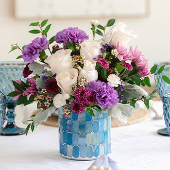 Teleflora's Blue Beauty Bouquet