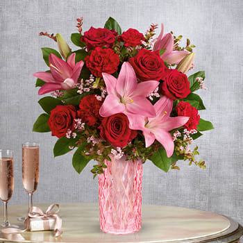 Teleflora's Romance By Roses Bouquet