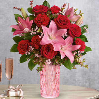 Teleflora's Romance By Roses Bouquet
