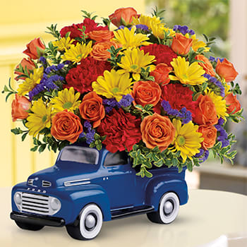 Teleflora's '48 Ford Pickup Bouquet