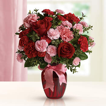 Dance with Me Bouquet with Red Roses