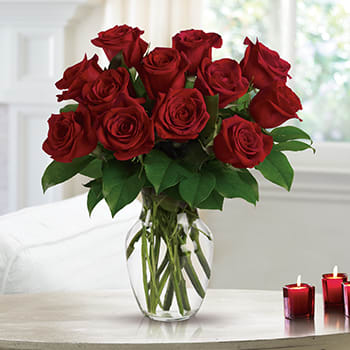 Enduring Passion - 12 Red Roses